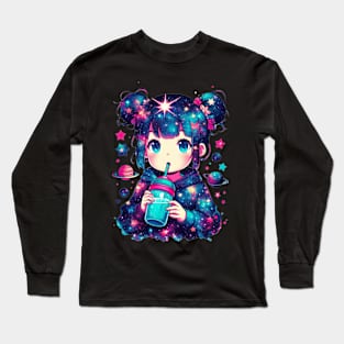 Anime Galaxy Long Sleeve T-Shirt